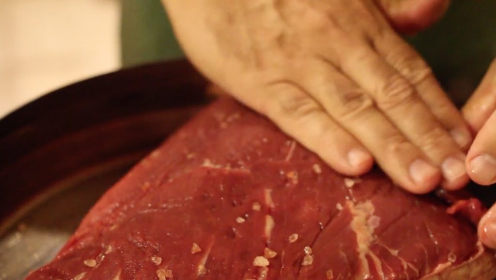 Meat Preparation with Salt