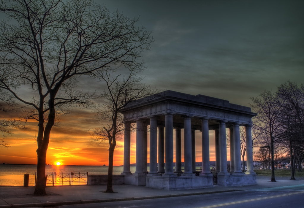 Healthy Travels: Plymouth Rock Portico
