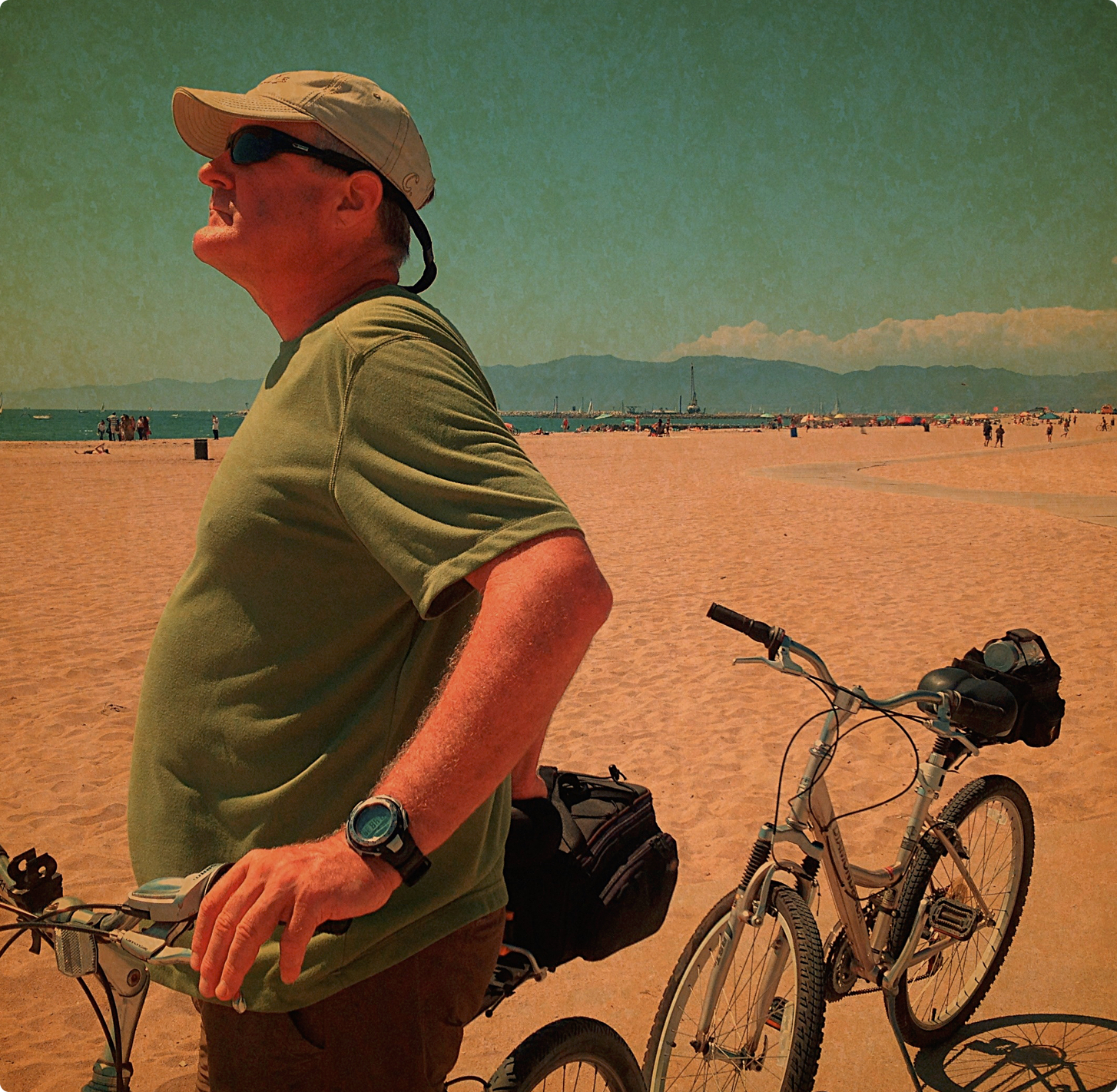 Bicycling at the Beach