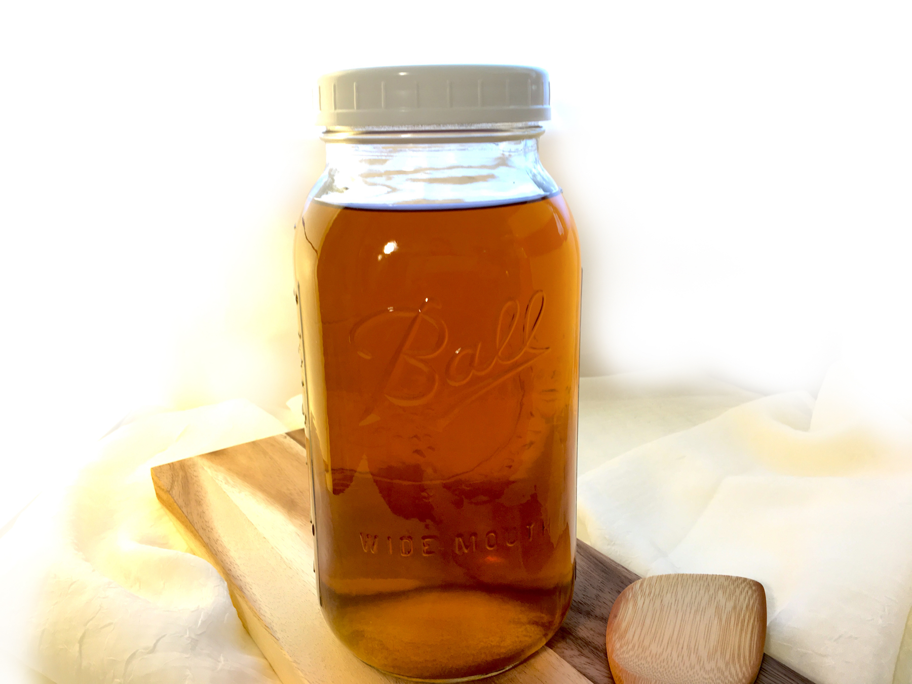 One large batch of Kombucha