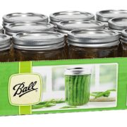 Wide-Mouth Quart Mason Jars