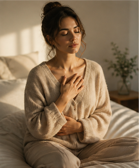 inner child healing peaceful moment